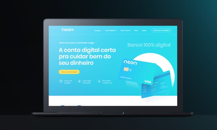 Thumbnail: Banco Neon - Website