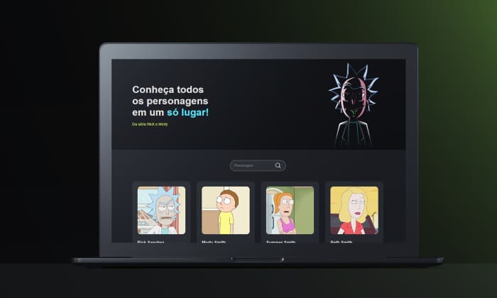 Thumbnail: Rick and Morty App